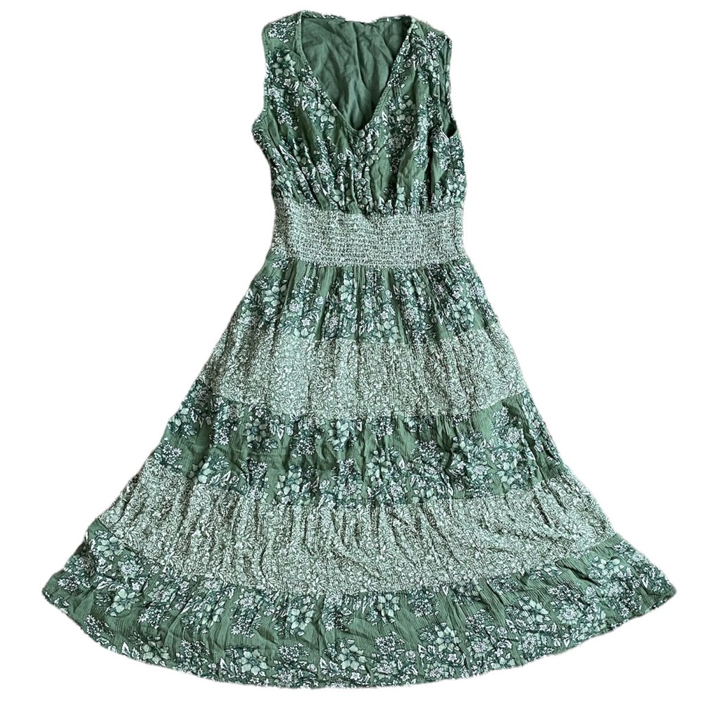 Boho Dress Green